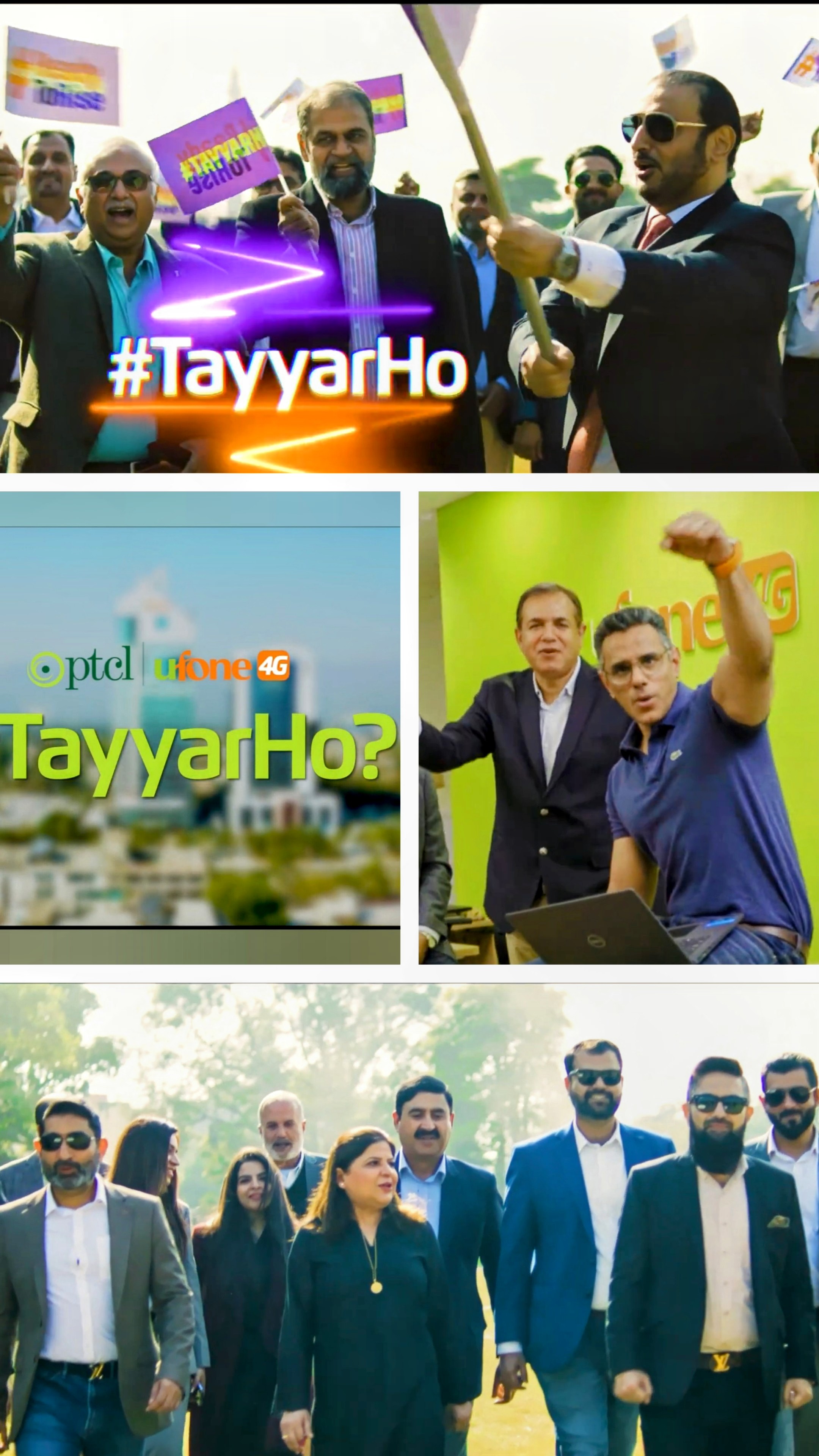 PTCL Group Celebrates The TayyarHo Anthem 